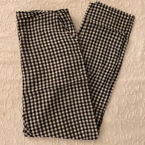 Gingham Pants